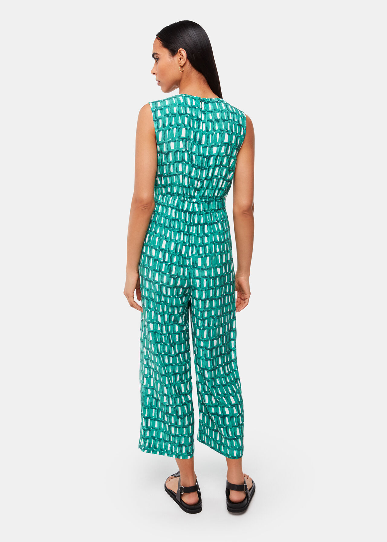 Linked Smudge Lorna Jumpsuit